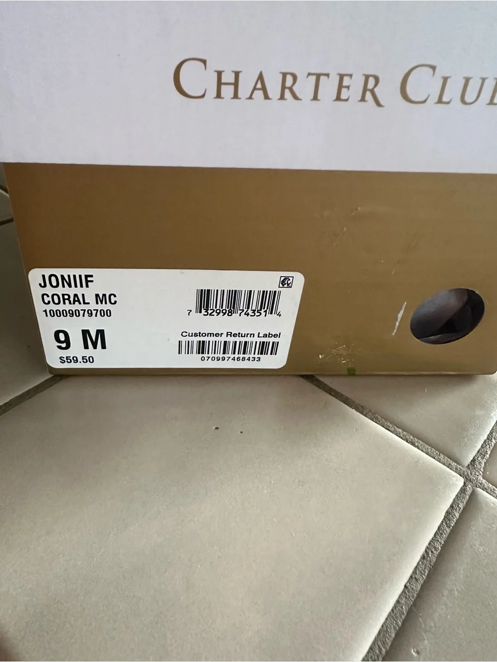 Coral Slip-On Espadrilles - Charter Club